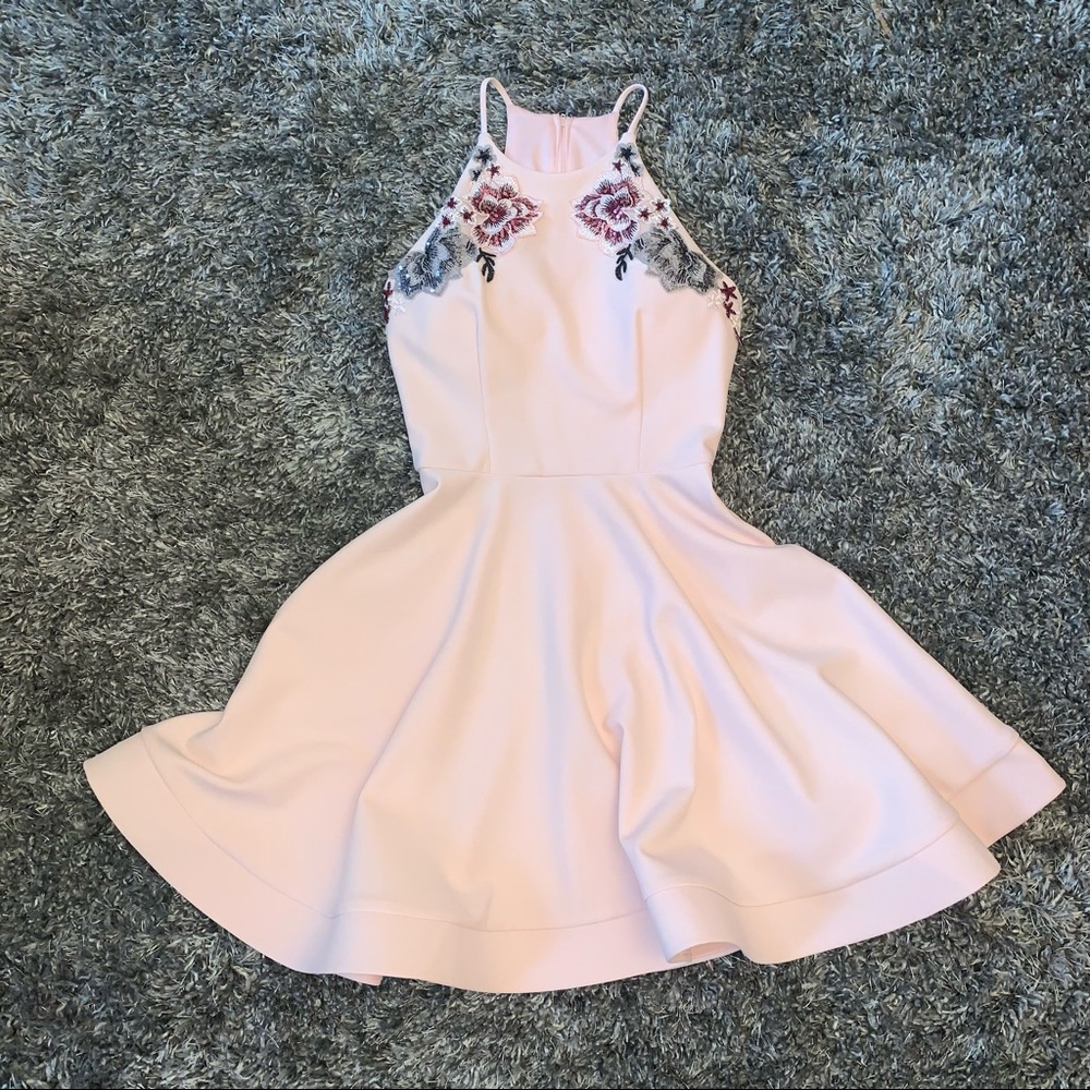 Pink dress